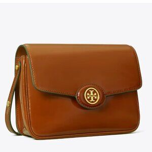 Tory Burch ROBINSON SPAZZOLATO CONVERTIBLE SHOULDER BAG